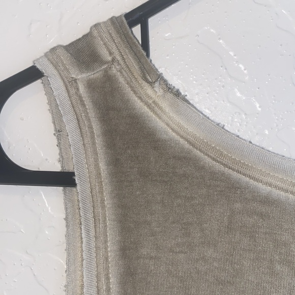 Free People army green slouchy tank size XS - Picture 8 of 9